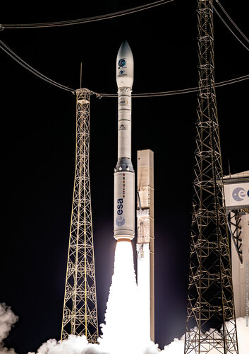 Vega debuts rideshare launch service with 53 satellites.