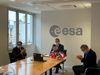 ESA-NASA Gateway Memorandum of Understanding signing