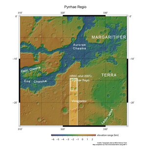 In context: Mars’ Pyrrhae Regio