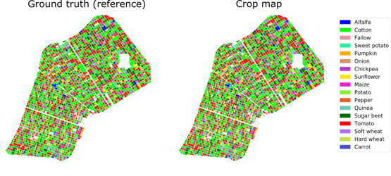 Crop-type map