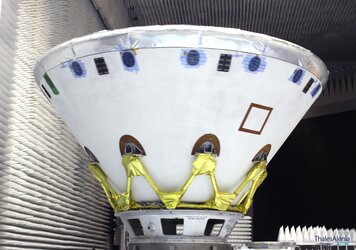 ExoMars descent module dynamic balancing test