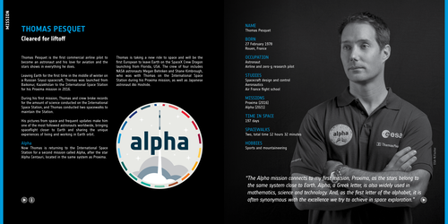 Alpha brochure cover