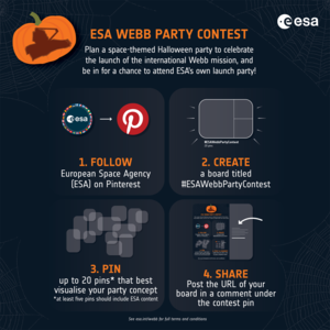 How to enter the ESA Webb Party Contest