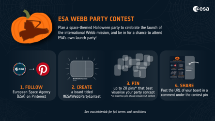 How to enter the ESA Webb Party Contest 
