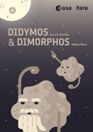 Discover Didymos and Dimorphos – the ancient traveller and mighty moon