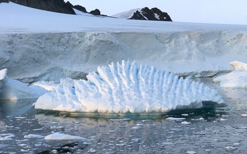 Ice sheet in Antarctica