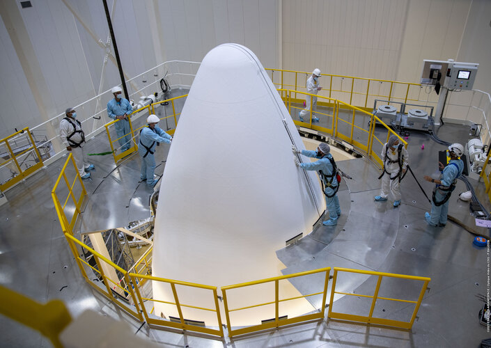Europe’s Spaceport in French Guiana is performing the first combined test in preparation for the inaugural flight of Ariane 6