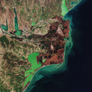 The Copernicus Sentinel-2 mission takes us over the Danube Delta – the second largest river delta in Europe.
