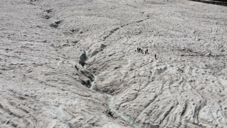 ESA expedition to the Gorner Glacier in Switzerland