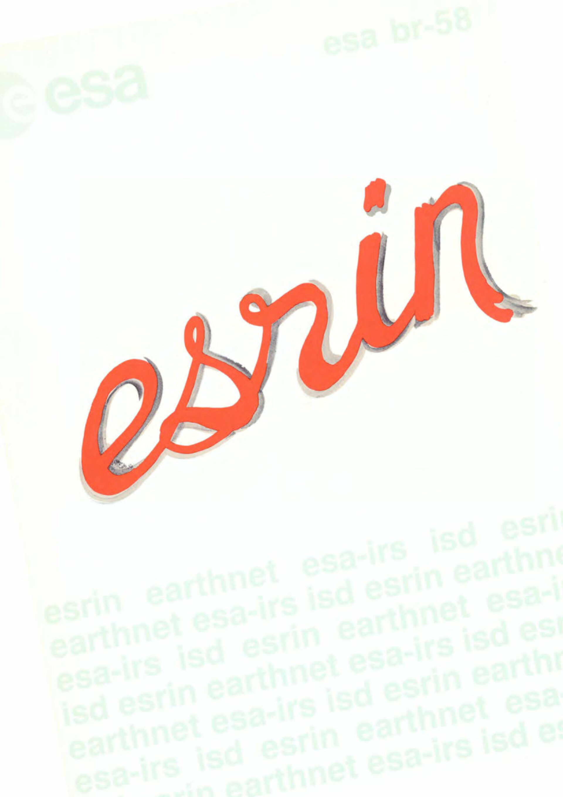 ESA BR-058 ESRIN