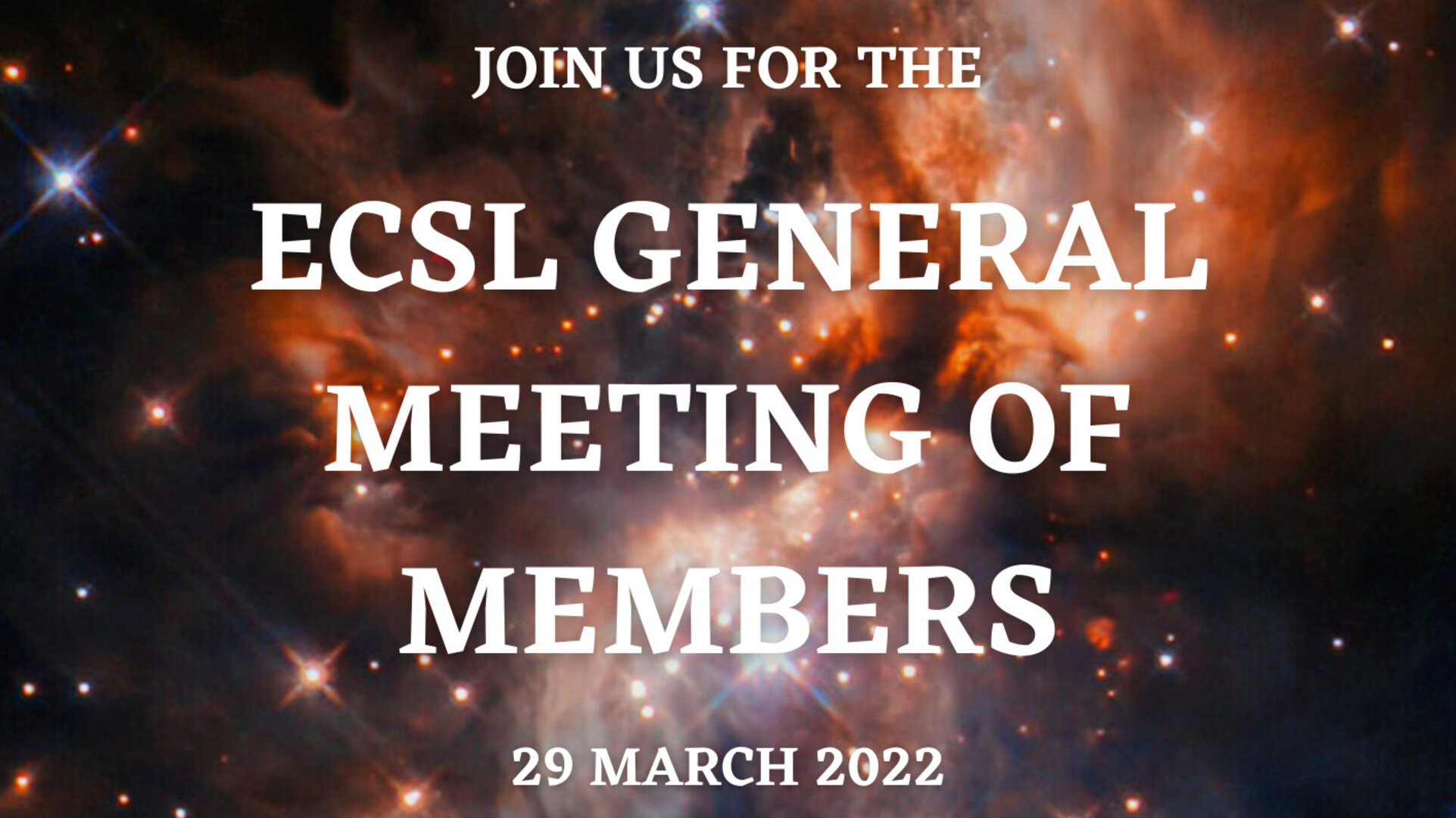 ECSL General Meeting of Members 2022
