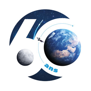 CNES 60 anniversary logo