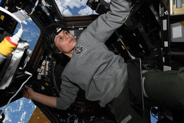 Working in the Cupola