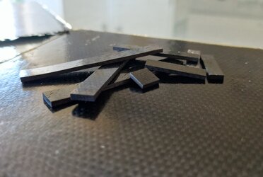 Carbon-fibre composite sample using bio-based epoxy