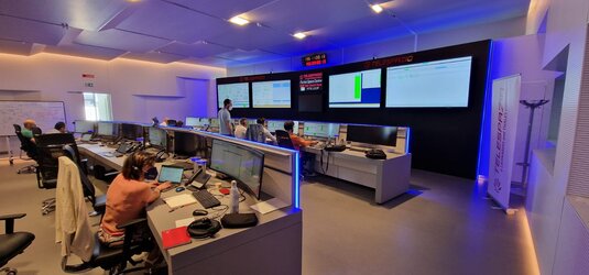 Telespazio control centre