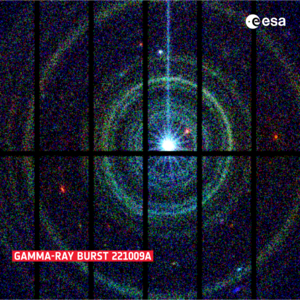XMM-Newton observation of gamma-ray burst 221009A