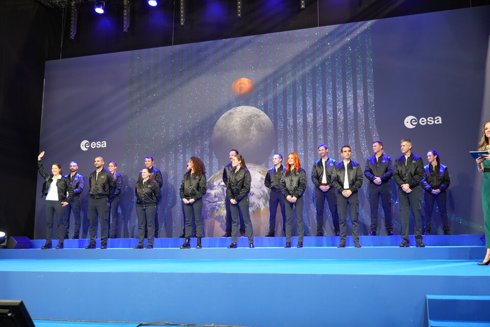 La promotion 2022 des astronautes de l'ESA