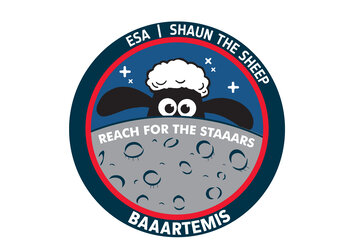 Shaun the Sheep mission patch
