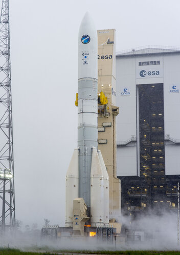 Ariane 6 main stage final test firing