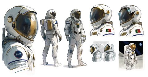 Spacesuit design: João Montenegro