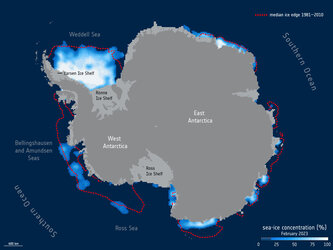 Antarctic sea-ice concentration 