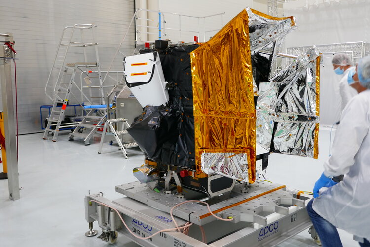 The Copernicus Sentinel-4 spectrometer prior to integration on MTG-S1