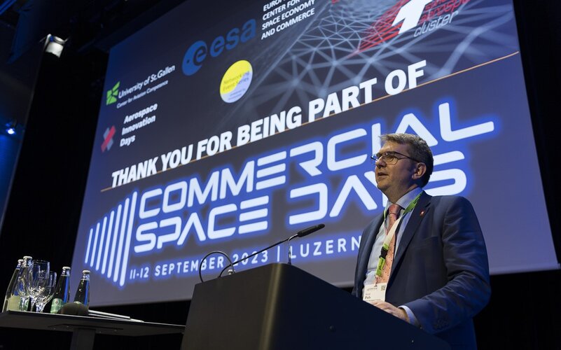 Commercial Space Days event in Luzern, Switzerland on 11–12 September 2023