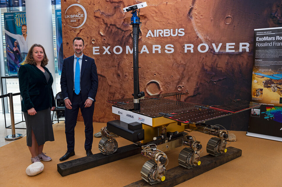 Announced during the conference, a UK team will develop key for components the ExoMars rover