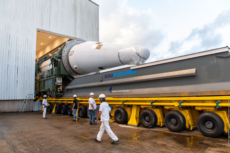 First booster for Ariane 6 ready 