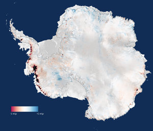 Antarctica’s ice loss