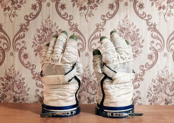 Space gloves by Vincent Fournier