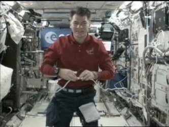 Paolo Nespoli talks to BBC, live from ISS