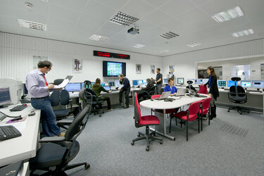 LISA Pathfinder control room