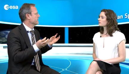Interview with Volker Liebig Director of ESA’s Earth Observation Programmes.