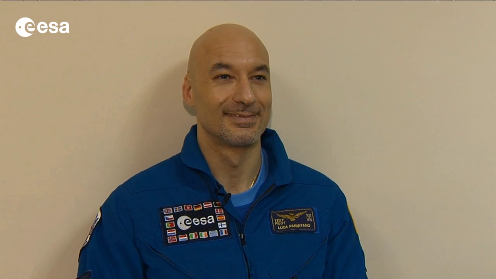 Interview with ESA astronaut Luca Parmitano.